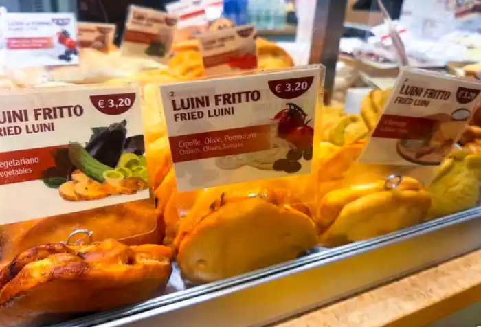 comer en panzerotti luini