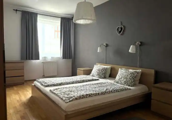 el apartamento donde nos quedamos a dormir en budapest