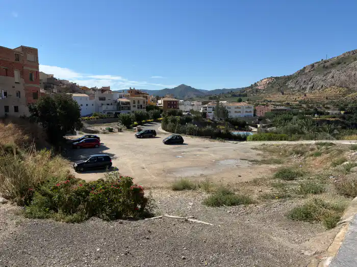 vista del mejor lugar donde aparcar en cehegin