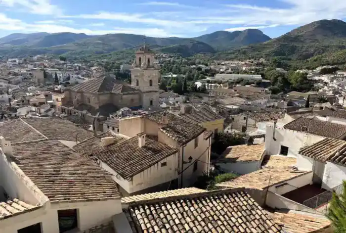 caravaca de la cruz durante la ruta de siete dias por la comunidad murciana