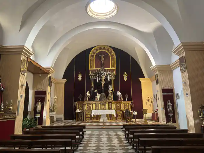 interior de la iglesia nuestra señora de gracia el monumento mas importante del barrio de las cuevas