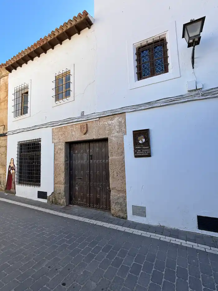 vista de la casa museo bellomonte