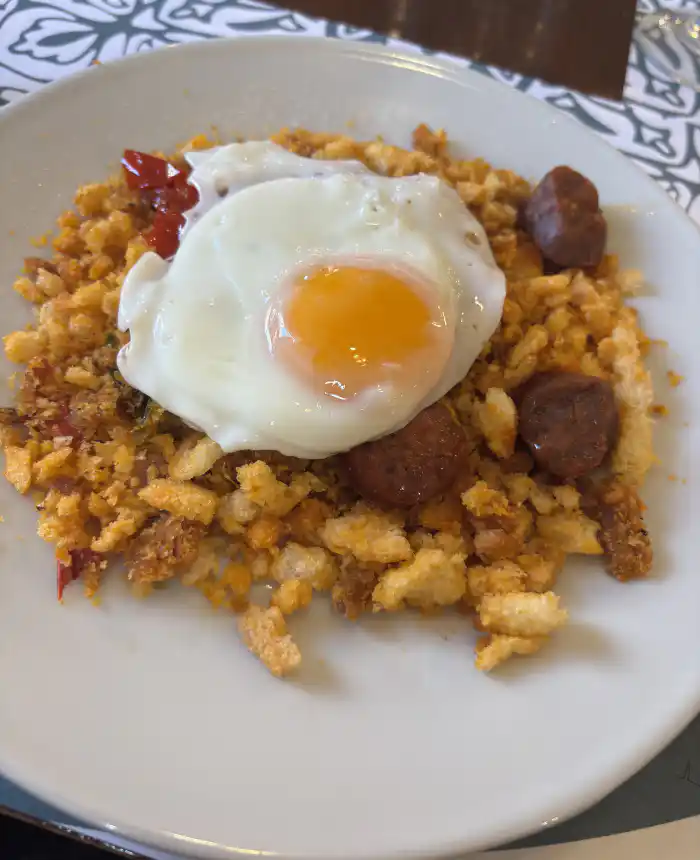 migas extremenas buen plato para comer en guadalupe